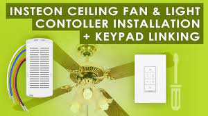 It's 3 way, so one 2 gang has a switch. Insteon Ceiling Fan Light Controller Installation How To Link To An Insteon Keypad Youtube