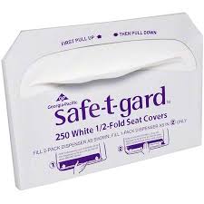2 Fold Toilet Seat Cover 250 Ct