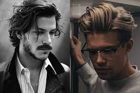 While thick hair can be coarse and difficult to style, using the right hair styling products will get guys the look they want. Medium Length Haircuts Hairstyles For Men Man Of Many