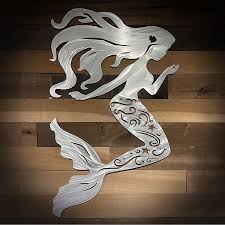 Mermaid Metal Wall Art Profusion Usa