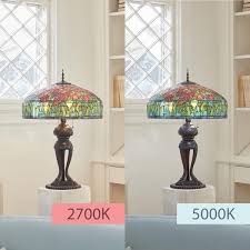 Tulip Stained Glass Table Lamp
