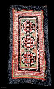 warp faced back tibetan carpet tc07