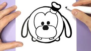Experiment with deviantart's own digital drawing tools. How To Draw Goofy Happy Drawings Disney Tsum Tsum Myhobbyclass Com