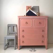 Pink Furniture Shabby Chic Dresser