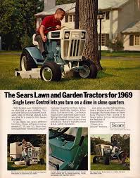 1969 Sears Lawn And Garden Tractor