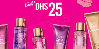 Dhs 25 Any Mist Or Lotion Of Victorias Secret