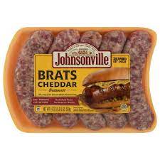 johnsonville bratwurst cheddar brats