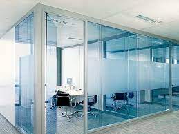 installing glass office partitions