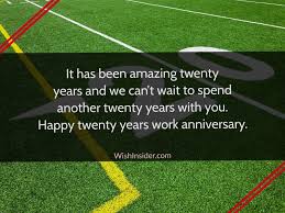 Here is list of work anniversary wishes for employees on their special day. 20 Happy 20th Work Anniversary Wishes And Quotes Wish Insider