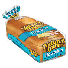 nature s own bread hawaiian