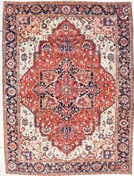 persian heriz oriental rug 9 x 12
