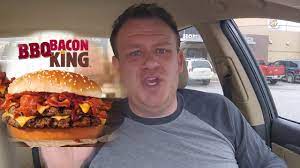 burger king bbq bacon king burger