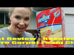 resolve easy clean pro carpet cleaner