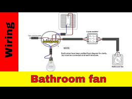 How To Wire Bathroom Fan Uk You