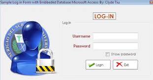 login form using visual basic 2010 with