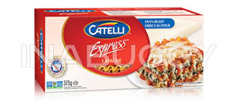 catelli express lasagne oven ready 375g