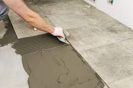 how to install tile on a concrete floor