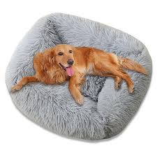 pet dog cat calming bed fluffy warm