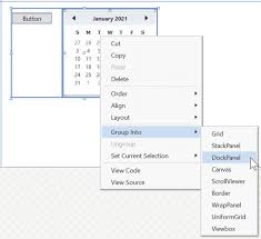 wpf controls layouts events and data