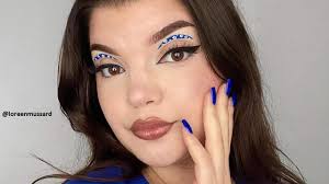try these bright cool toned makeup