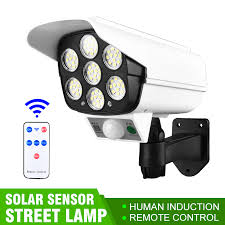 Solar Light Motion Sensor Lamp Security