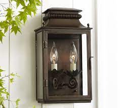 bolton indoor outdoor sconce pottery barn