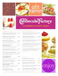cheesecake factory menu pdf fill