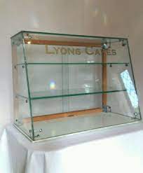 Lyons Cakes Glass Counter Top Display