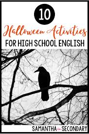 10 halloween activities for high