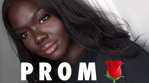 prom makeup tutorial for dark skin