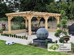 Solid Oak Pergolas Oak Timber Structures