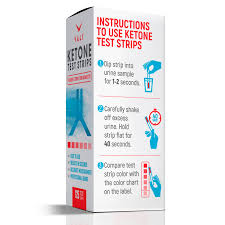 Vali Ketone Urinalysis Testing Strips