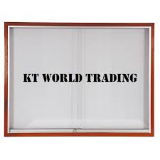 Wooden Frame White Board With Sliding