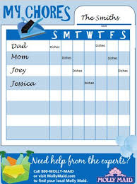 Family House Cleaning Schedule A Weekly Schedule To Keep