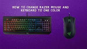 how to make razer mouse and keyboard