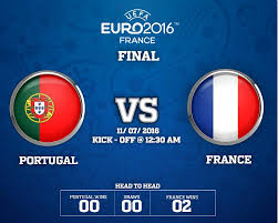 France vs portugal euro 2016 live blog: Uefa Euro 2016 Final Portugal 1 0 France Youtube Por Vs Fra Results Highlights 10th July