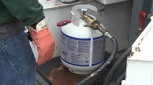 free propane tank refills