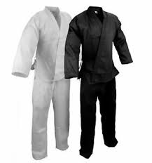 Details About Size 10 Martial Arts Karate 7 5 Oz Gi Uniform W White Belt White Or Black Open