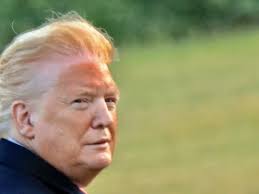 photo of trump s shockingly orange face