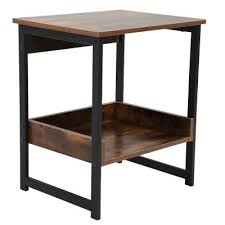 Small Rustic Industrial Coffee Table W