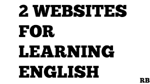 2 Websites For Learning English For English Language