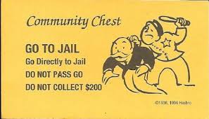 Hasbro has said that it 'will be changing all 16 of its community chest cards'. Community Chest Go To Jail Card By Jdwinkerman On Deviantart