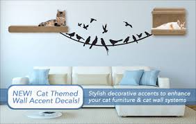 Cat Themed Wall Decals Decorative