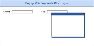 window using div layer in asp net