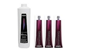 Loreal Professional Hair Color Dia Richesse Tubes 3 Tube No 4 Brown 60 Ml With 1 Pc Of Dia Developer 20 Vol 6 1000 Ml