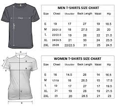 Mens And Womens Size Chart Fanjackets