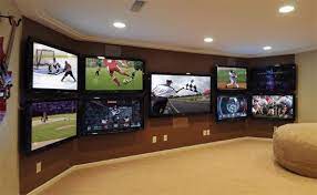 Here S A Tv Setup For Watching Sports