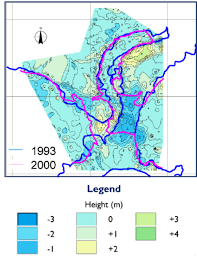 Sedimentation Pattern Inside The Bay From 1993 To 2000