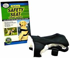 Four Paws Safety Seat Vest Dog Harness Deluxe Support Xs