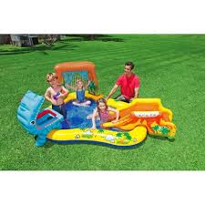 outdoor large structures paddling pools